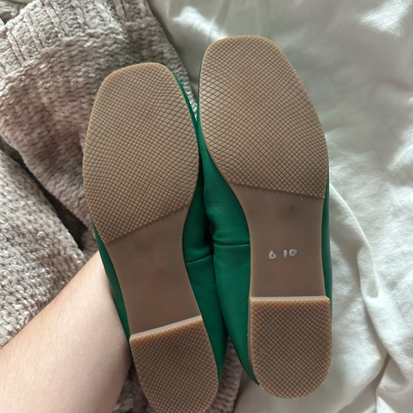 J Jill Venice Ballet Flats in Verdant Green Size 7.5 - Picture 7 of 7